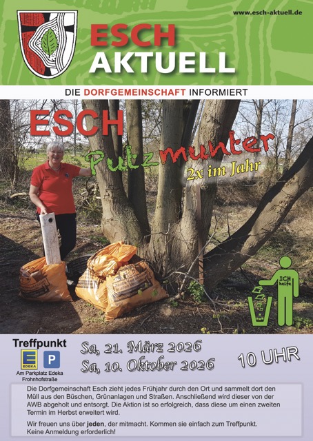 10.10.2026 · Esch Putzmunter